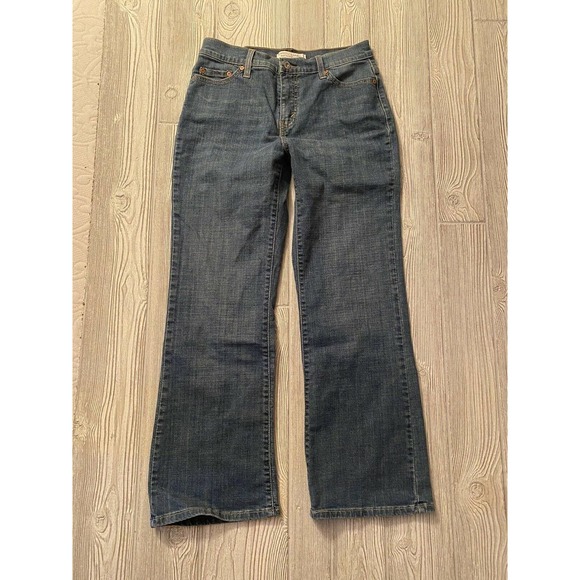 Levis 512 Bootcut Perfectly Slimming Jeans 10 S - Picture 2 of 12